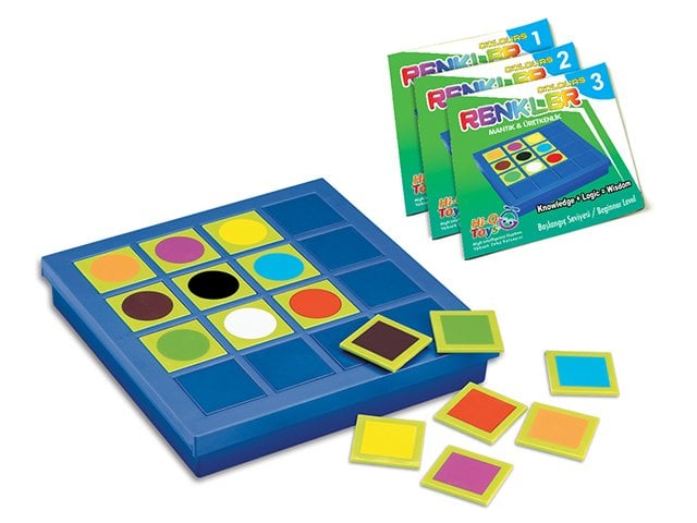 Renkler Sudoku - Mantık ve Matematik Konsepti Oyunu